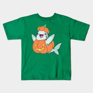 Byte's Costume: Pumpkin Kids T-Shirt